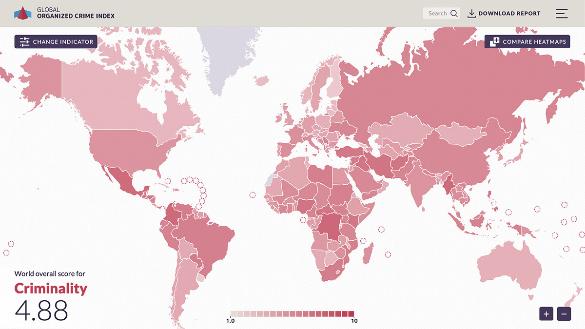 Countries With The Highest Criminality Rate In The World The 