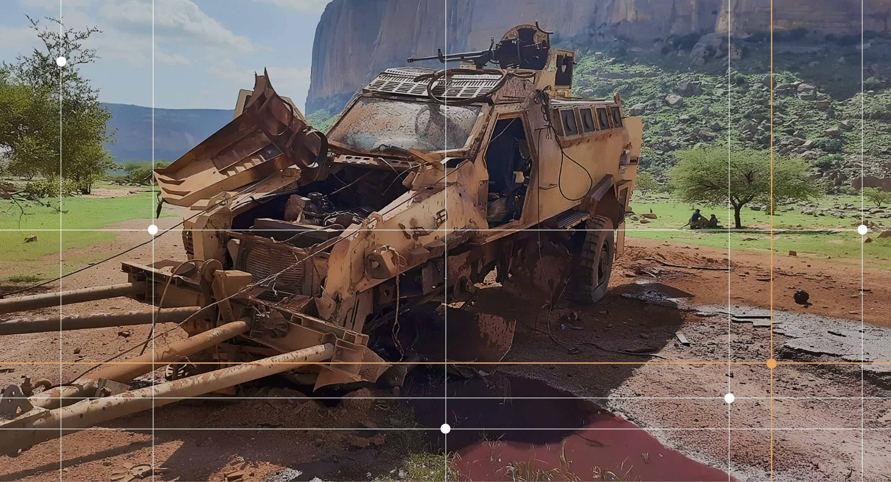 Wagner Group vehicle, Mali